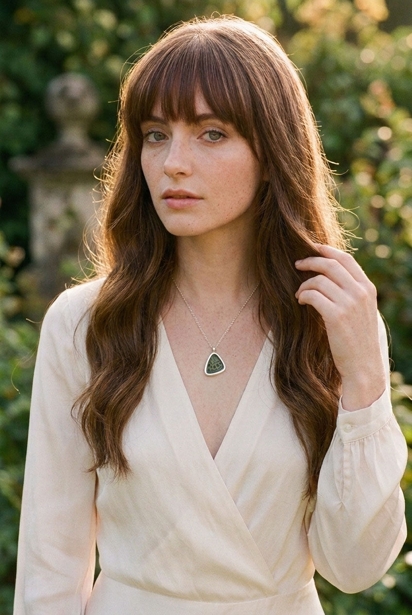 Callithea Leprieuri Small Hind Wing Pendant