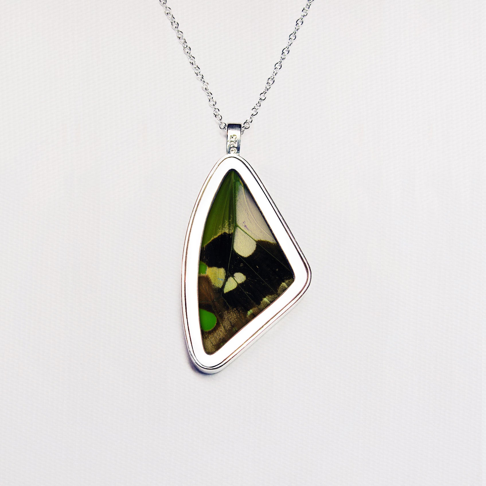 Graphium Weiskei (Purple) Small Fore Wing Pendant