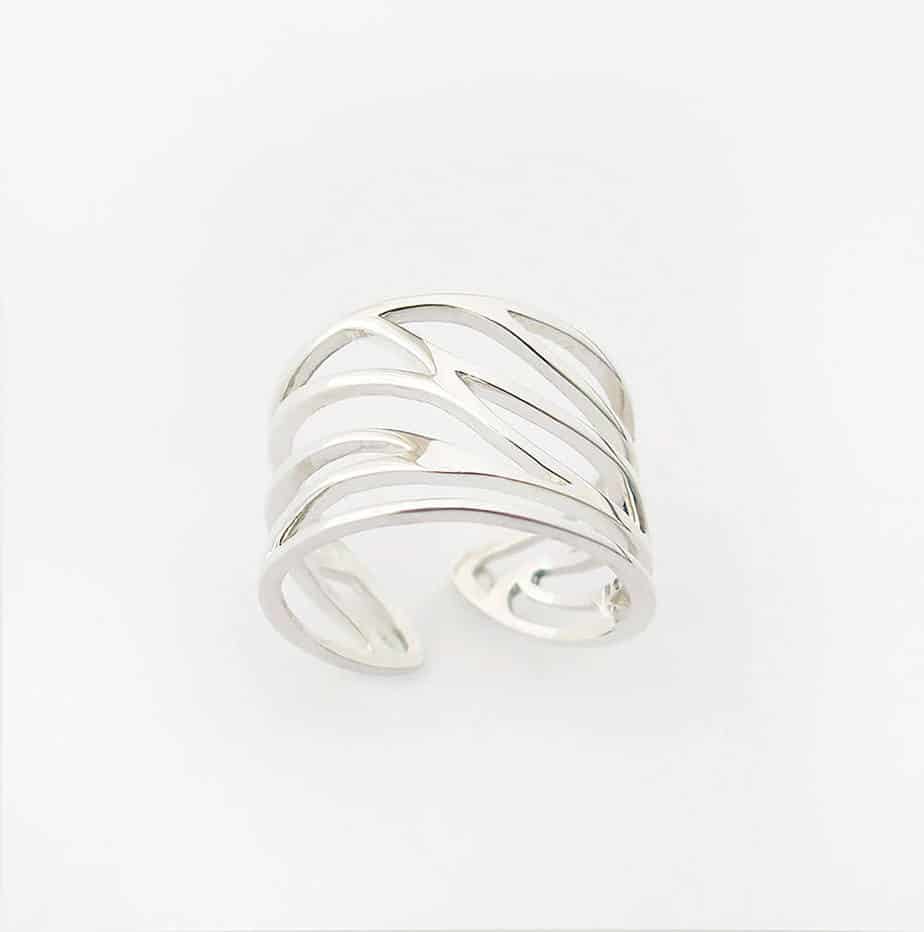 Skeleton Wing Ring