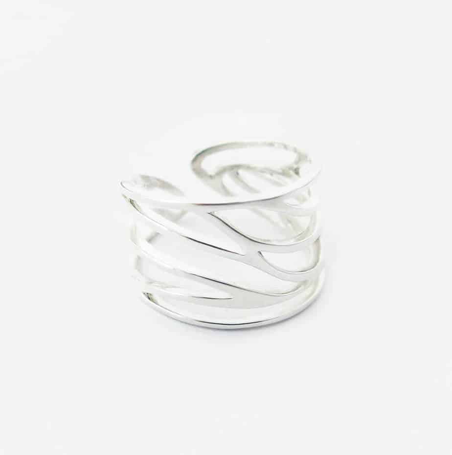 Skeleton Wing Ring