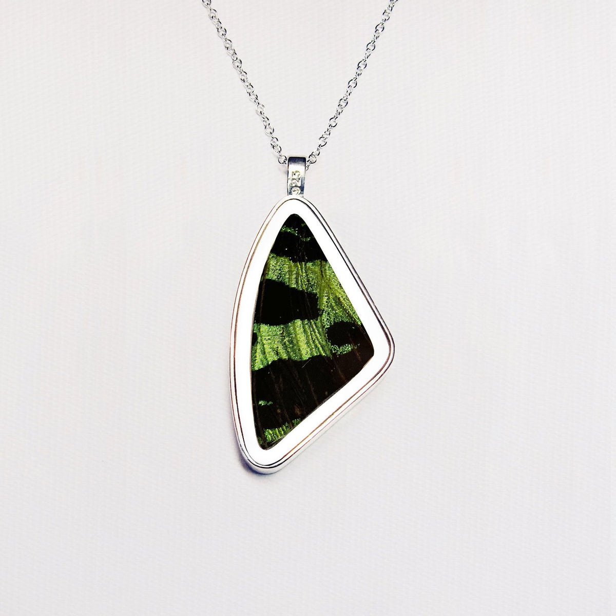 Urania Chrysiridia Rhipheus Small Fore Wing Pendant