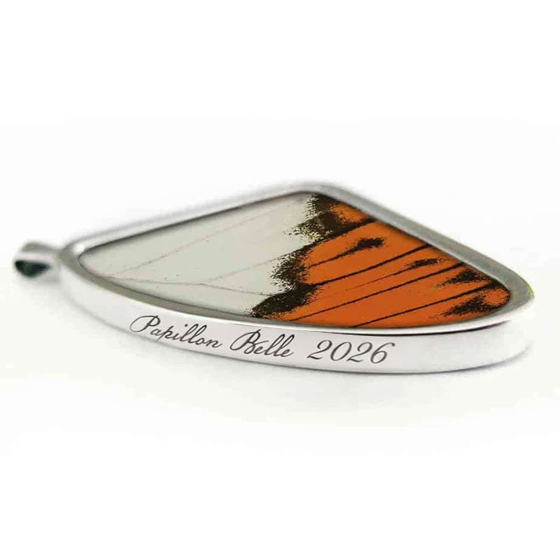 Signature real butterfly wing pendants