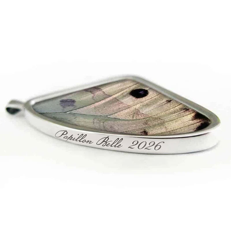 Signature real butterfly wing pendants