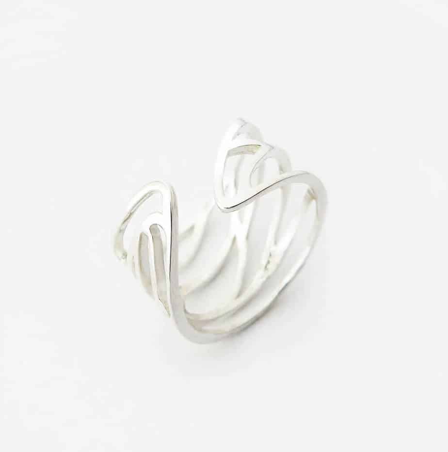 Skeleton Wing Ring