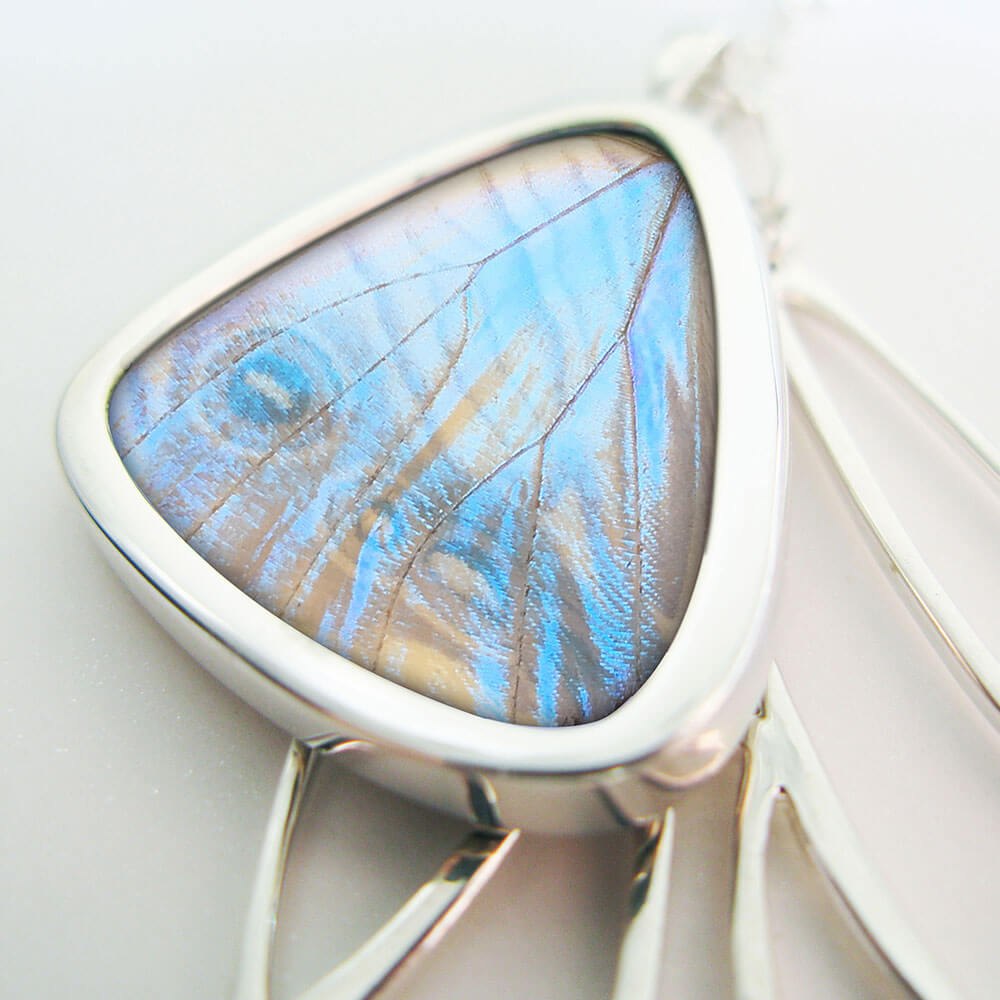 Morpho Sulkowskij Cluster Pendant