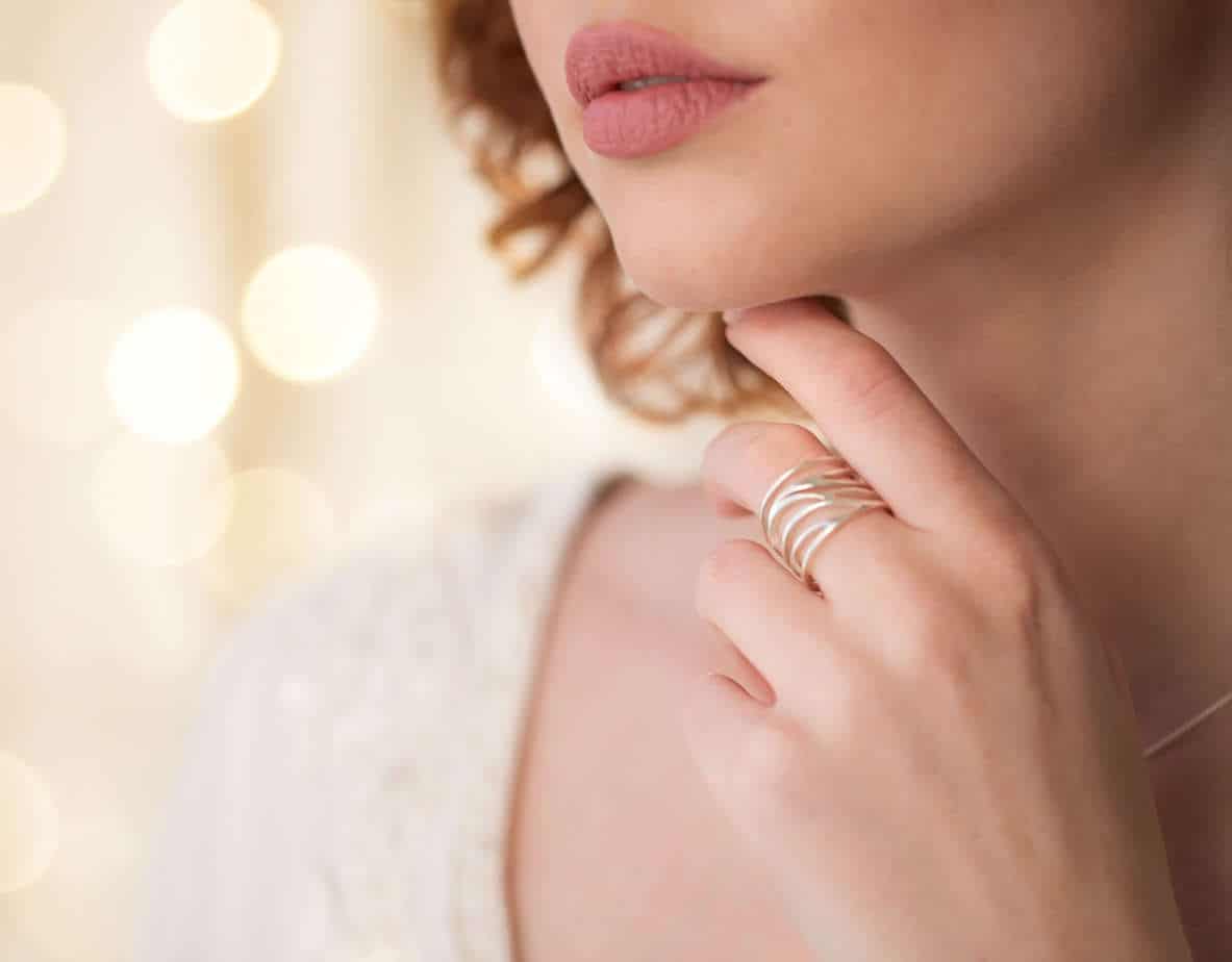 Skeleton Wing Ring