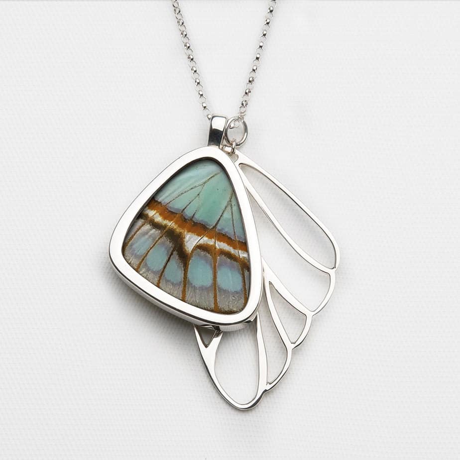 Siproeta Victorina Stelenes Hind Wing Cluster Pendant