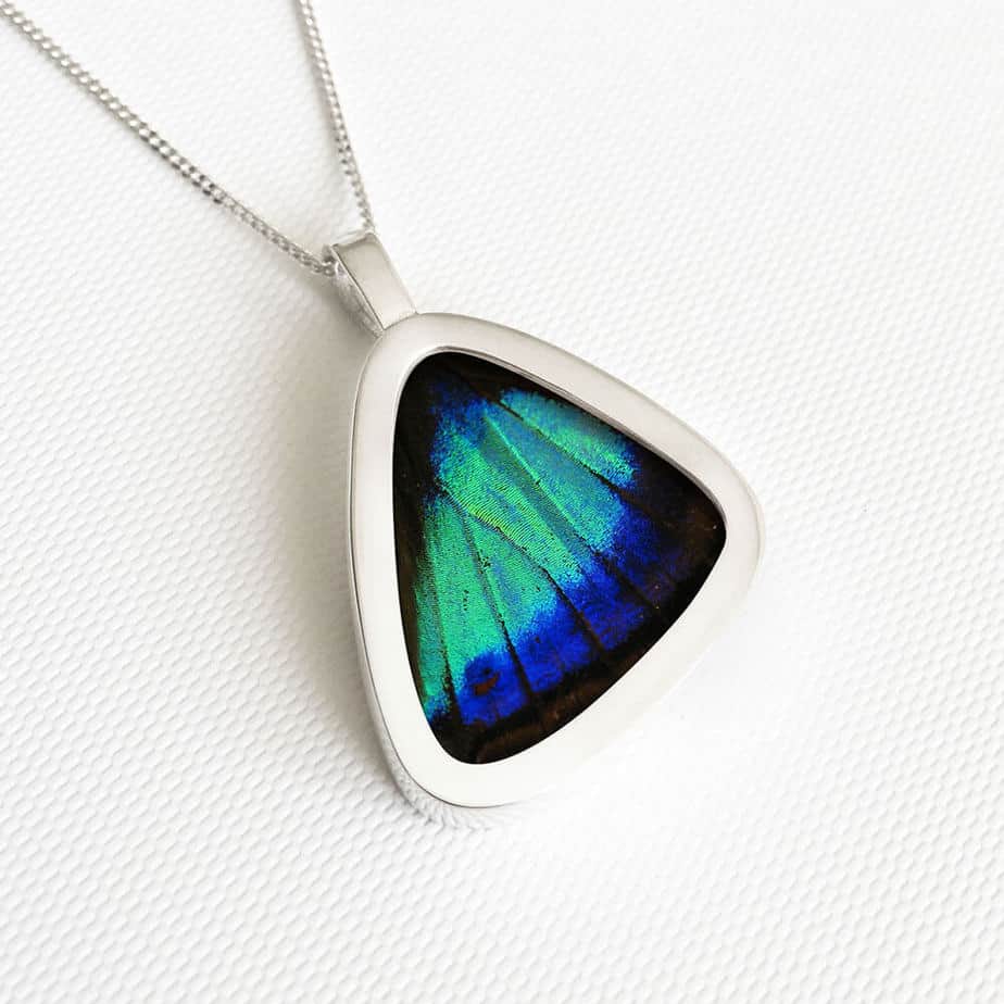Doxocopa Cherubima Small Hind Wing Pendant