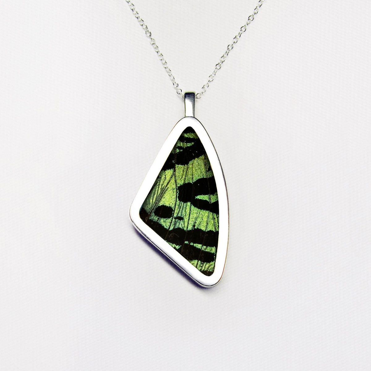 Urania wing butterfly pendant