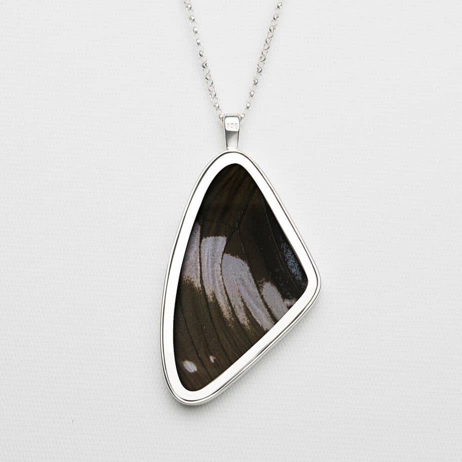 Signature real butterfly wing pendants