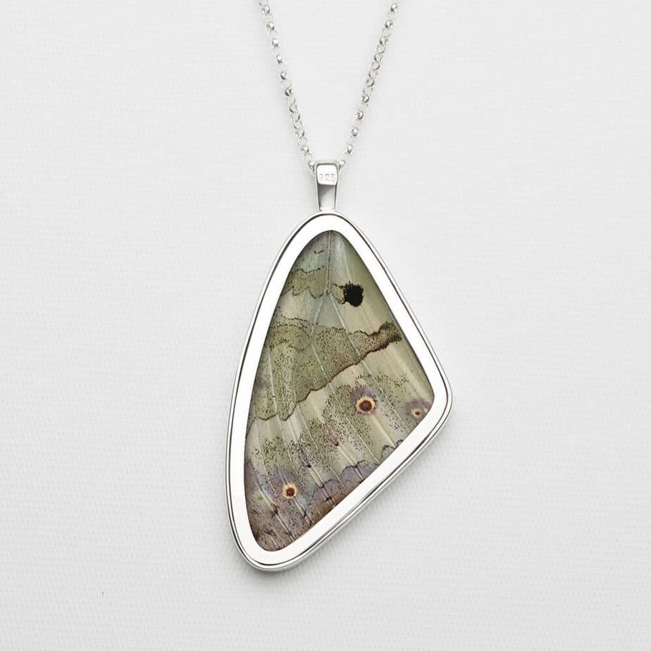 Signature real butterfly wing pendants